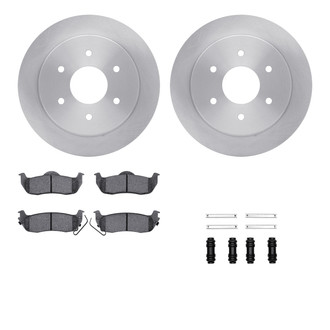 R1 Concepts® - eLINE Series Rear Brake Kit with Ceramic Pads