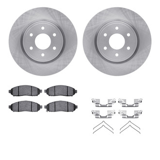R1 Concepts® - eLINE Series Front Brake Kit with Ceramic Pads
