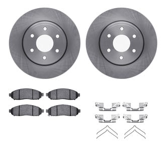 R1 Concepts® - eLINE Series Front Brake Kit with Ceramic Pads