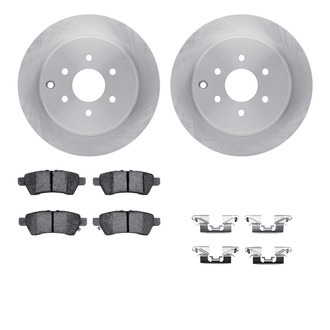 R1 Concepts® - eLINE Series Rear Brake Kit with Ceramic Pads