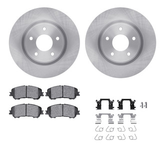 R1 Concepts® - eLINE Series Front Brake Kit with Ceramic Pads