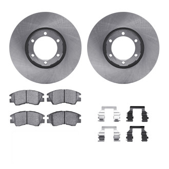 R1 Concepts® WFWH1-72023 - eLINE Series Front Brake Kit with Ceramic Pads