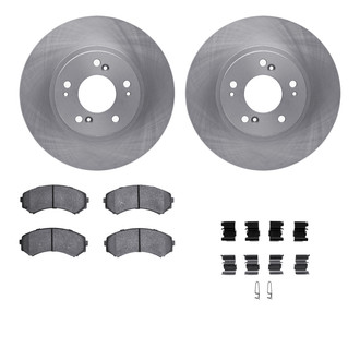 R1 Concepts® - eLINE Series Front Brake Kit with Ceramic Pads