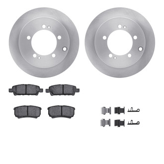 R1 Concepts® - eLINE Series Rear Brake Kit with Ceramic Pads