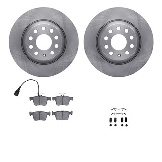 R1 Concepts® - eLINE Series Rear Brake Kit with Ceramic Pads