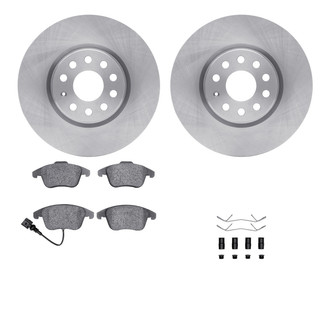 R1 Concepts® - eLINE Series Front Brake Kit with Ceramic Pads