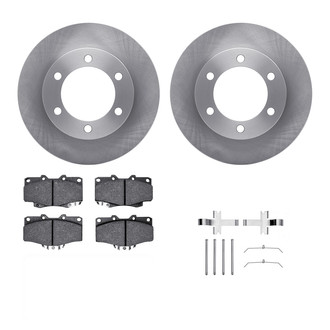 R1 Concepts® - eLINE Series Front Brake Kit with Ceramic Pads