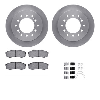 R1 Concepts® - eLINE Series Rear Brake Kit with Ceramic Pads