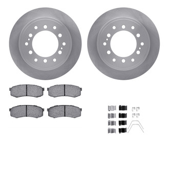 R1 Concepts® - eLINE Series Rear Brake Kit with Ceramic Pads