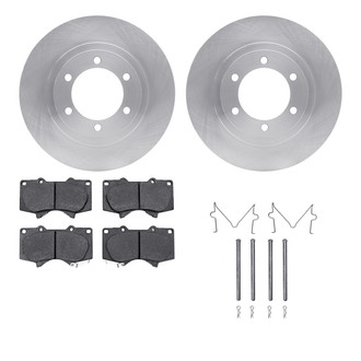 R1 Concepts® - eLINE Series Front Brake Kit with Ceramic Pads