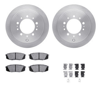 R1 Concepts® - eLINE Series Rear Brake Kit with Ceramic Pads