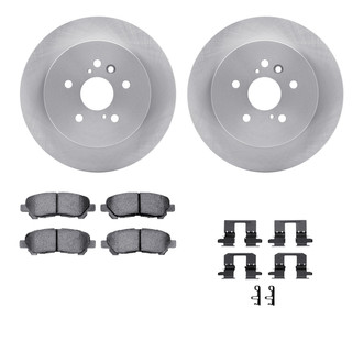 R1 Concepts® - eLINE Series Rear Brake Kit with Ceramic Pads