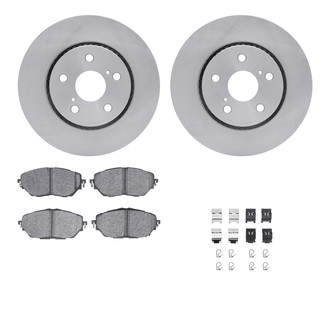 R1 Concepts® - eLINE Series Front Brake Kit with Ceramic Pads