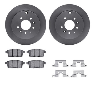R1 Concepts® - eLINE Series Rear Brake Kit with Ceramic Pads