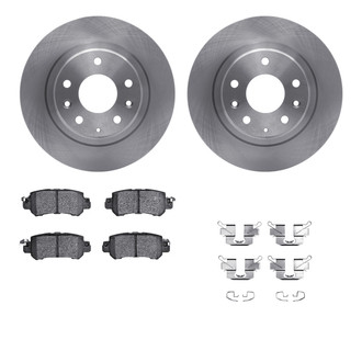 R1 Concepts® - eLINE Series Rear Brake Kit with Ceramic Pads