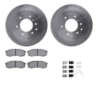 R1 Concepts® - eLINE Series Rear Brake Kit with Ceramic Pads