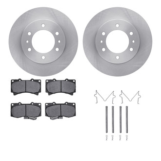 R1 Concepts® - eLINE Series Front Brake Kit with Ceramic Pads