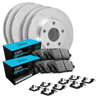 R1 Concepts® - eLINE Series Brake Kit with Ceramic Pads