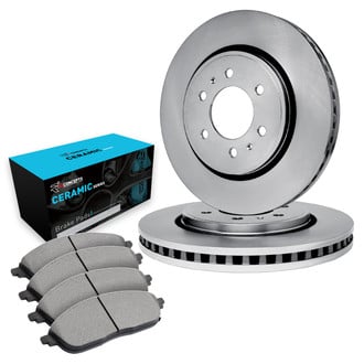 R1 Concepts® - eLINE Series Front Brake Kit with Ceramic Pads