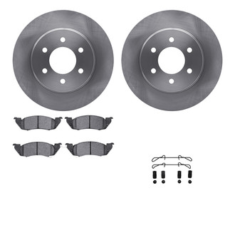 R1 Concepts® - Front Brake Kit with Super Duty Pads