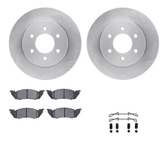 R1 Concepts® WFXH1-40384 - Front Brake Kit with Super Duty Pads