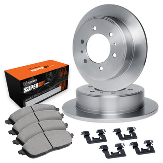 R1 Concepts® - Rear Brake Kit with Super Duty Pads