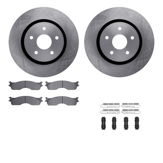 R1 Concepts® - Front Brake Kit with Super Duty Pads