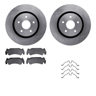 R1 Concepts® - Front Brake Kit with Super Duty Pads