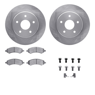 R1 Concepts® - Front Brake Kit with Super Duty Pads