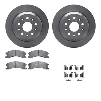 R1 Concepts® - Front Brake Kit with Super Duty Pads