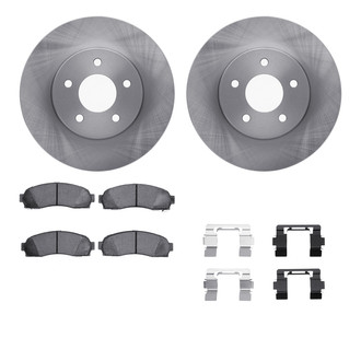R1 Concepts® - Front Brake Kit with Super Duty Pads