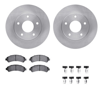 R1 Concepts® - Front Brake Kit with Super Duty Pads