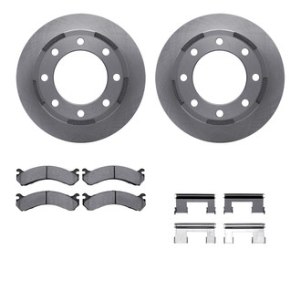 R1 Concepts® - Rear Brake Kit with Super Duty Pads