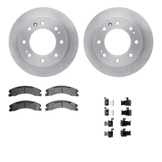 R1 Concepts® - Front Brake Kit with Super Duty Pads