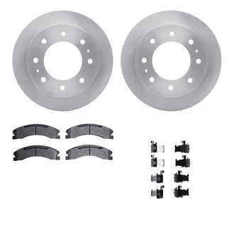 R1 Concepts® - Rear Brake Kit with Super Duty Pads