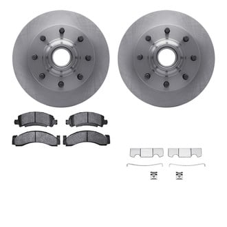 R1 Concepts® - Front Brake Kit with Super Duty Pads