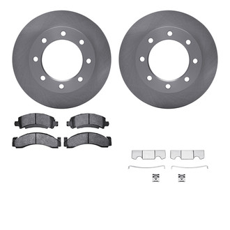 R1 Concepts® - Front Brake Kit with Super Duty Pads