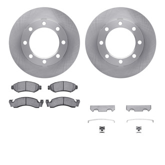 R1 Concepts® - Front Brake Kit with Super Duty Pads