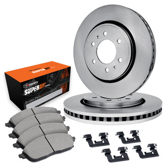 R1 Concepts® - Rear Brake Kit with Super Duty Pads