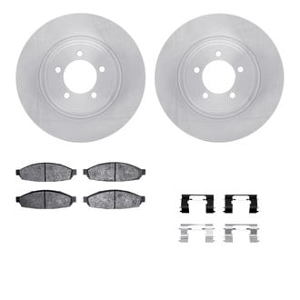 R1 Concepts® - Front Brake Kit with Super Duty Pads