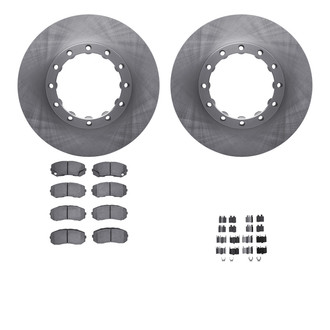 R1 Concepts® - Rear Brake Kit with Super Duty Pads