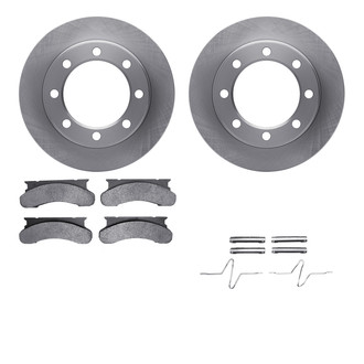 R1 Concepts® - Front Brake Kit with Super Duty Pads