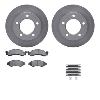 R1 Concepts® WFXH1-99276 - Front Brake Kit with Super Duty Pads