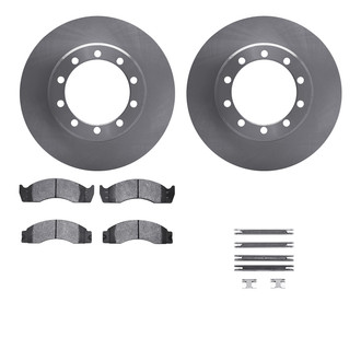 R1 Concepts® - Rear Brake Kit with Super Duty Pads