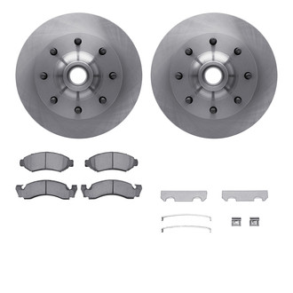 R1 Concepts® - Front Brake Kit with Super Duty Pads