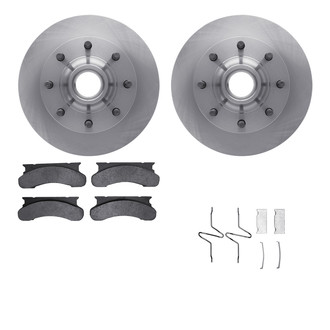 R1 Concepts® - Front Brake Kit with Super Duty Pads