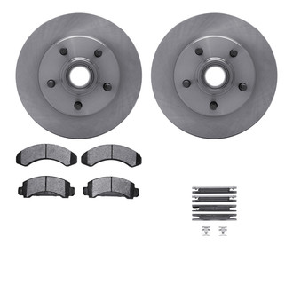 R1 Concepts® - Front Brake Kit with Super Duty Pads