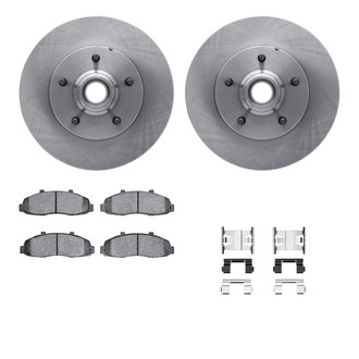 R1 Concepts® - Front Brake Kit with Super Duty Pads