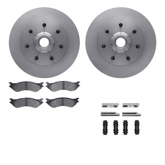 R1 Concepts® - Front Brake Kit with Super Duty Pads