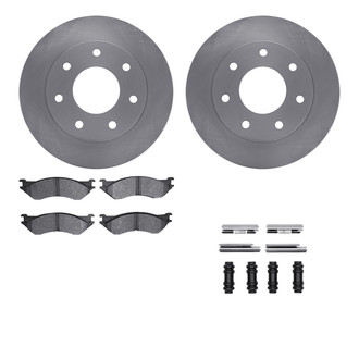 R1 Concepts® - Front Brake Kit with Super Duty Pads